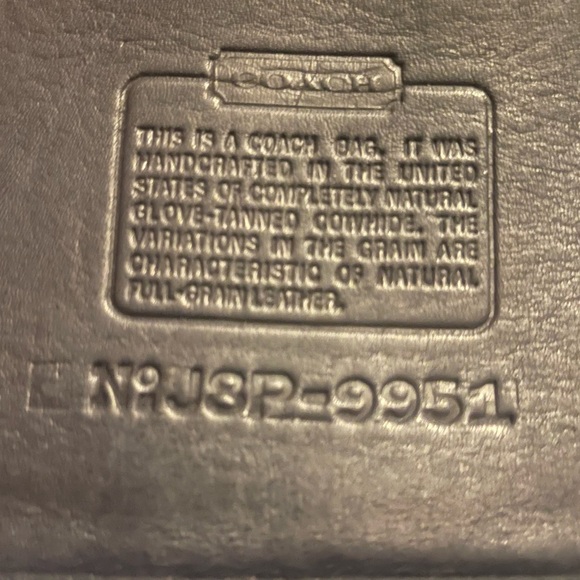 - Coach Patricia legacy saddle vintage shoulder cross body messenger black… - Picture 6 of 10